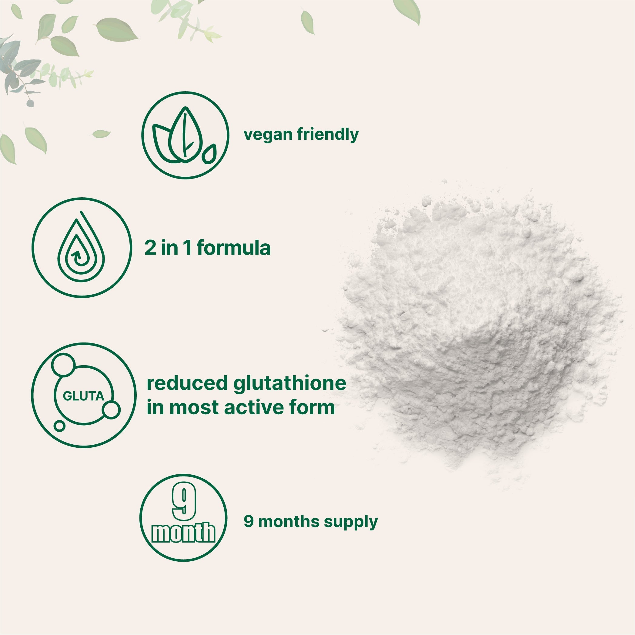 Micro Ingredients Glutathione Reduced Powder