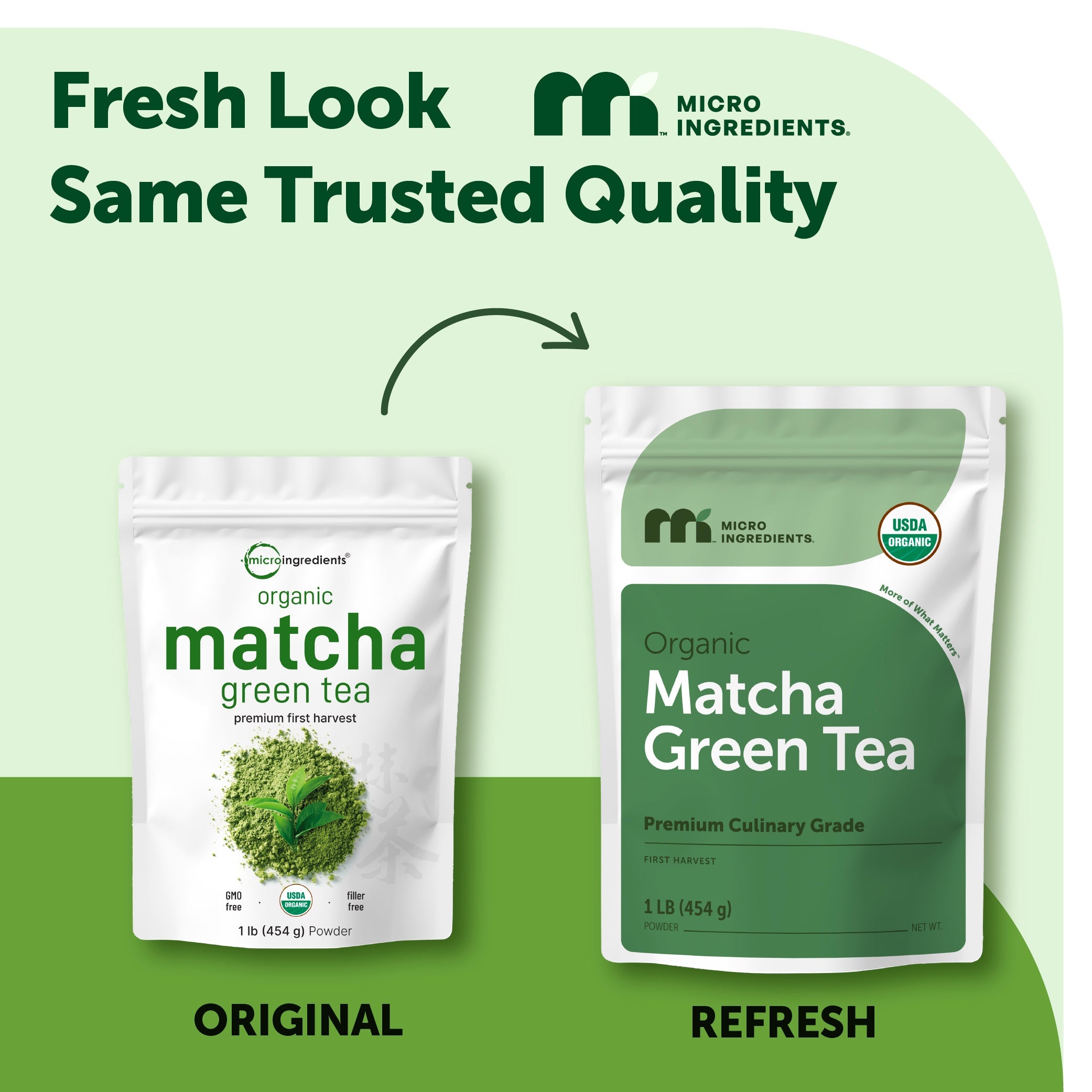 Micro Ingredients Organic Matcha Green Tea Powder 1 Pound