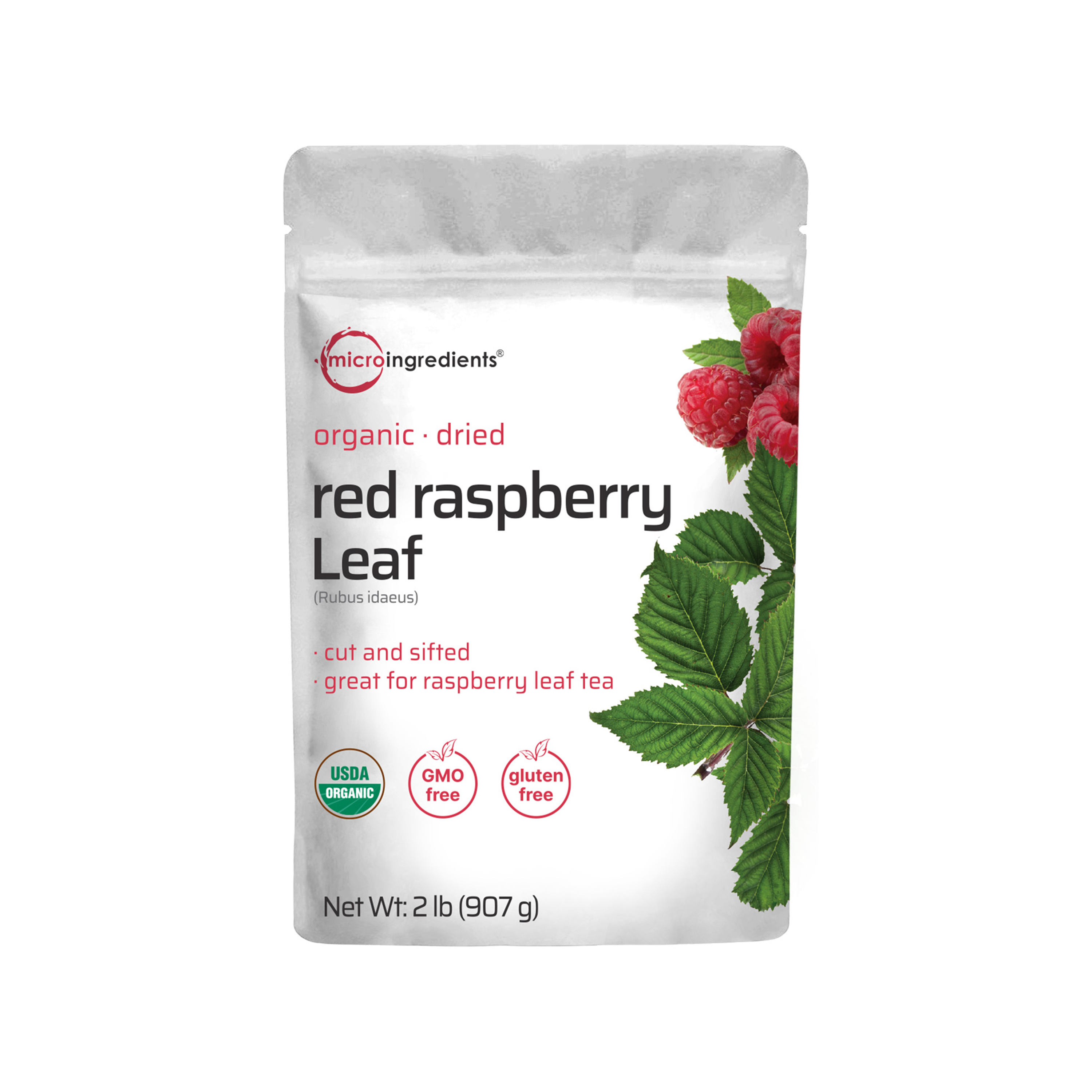 Micro Ingredients Organic Dried Red Raspberry Leaf Tea