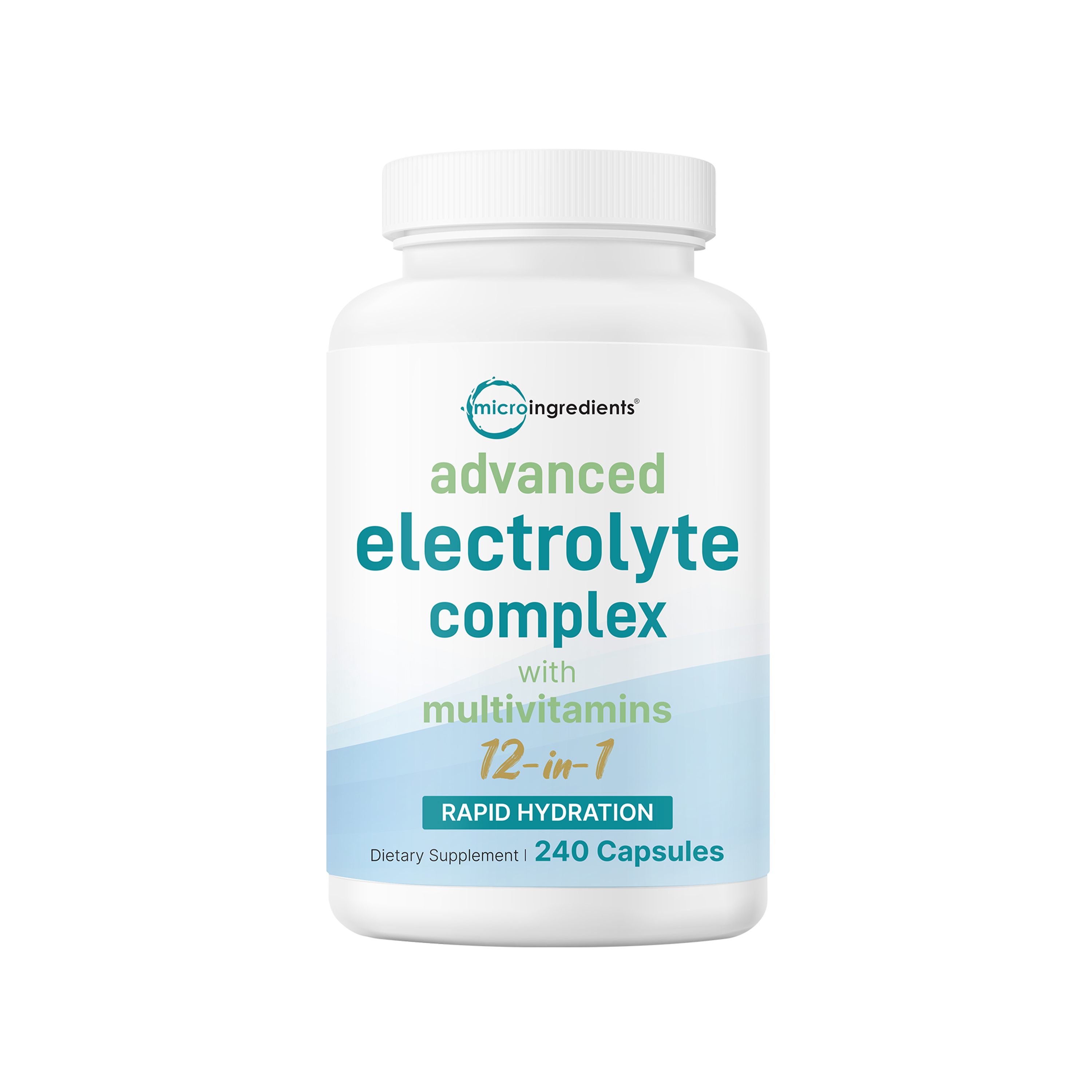 Micro Ingredients Advanced Electrolyte Complex with Multivitamins, 240 Capsules