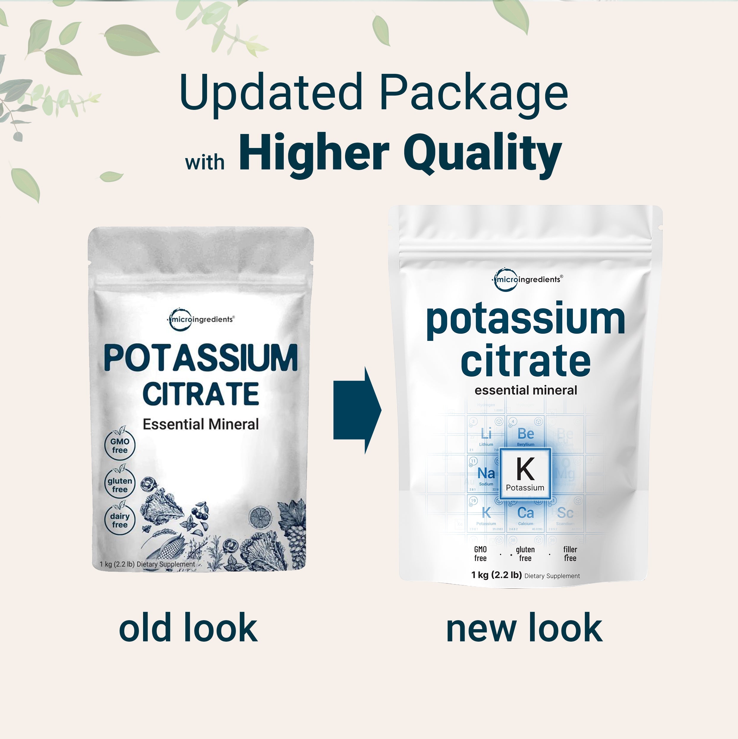 Micro Ingredients Potassium Citrate Powder, 2.2 Pound