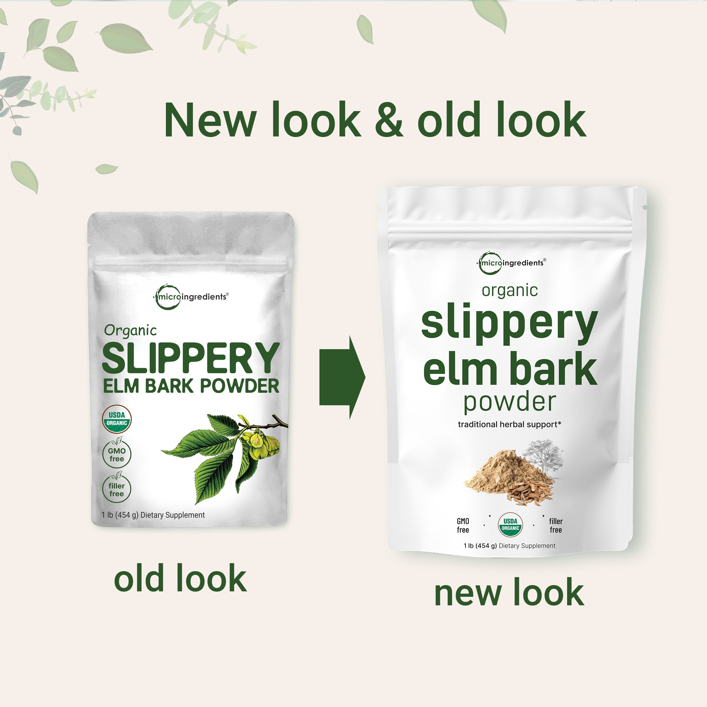 Micro Ingredients Organic Slippery Elm Bark Powder 1lb