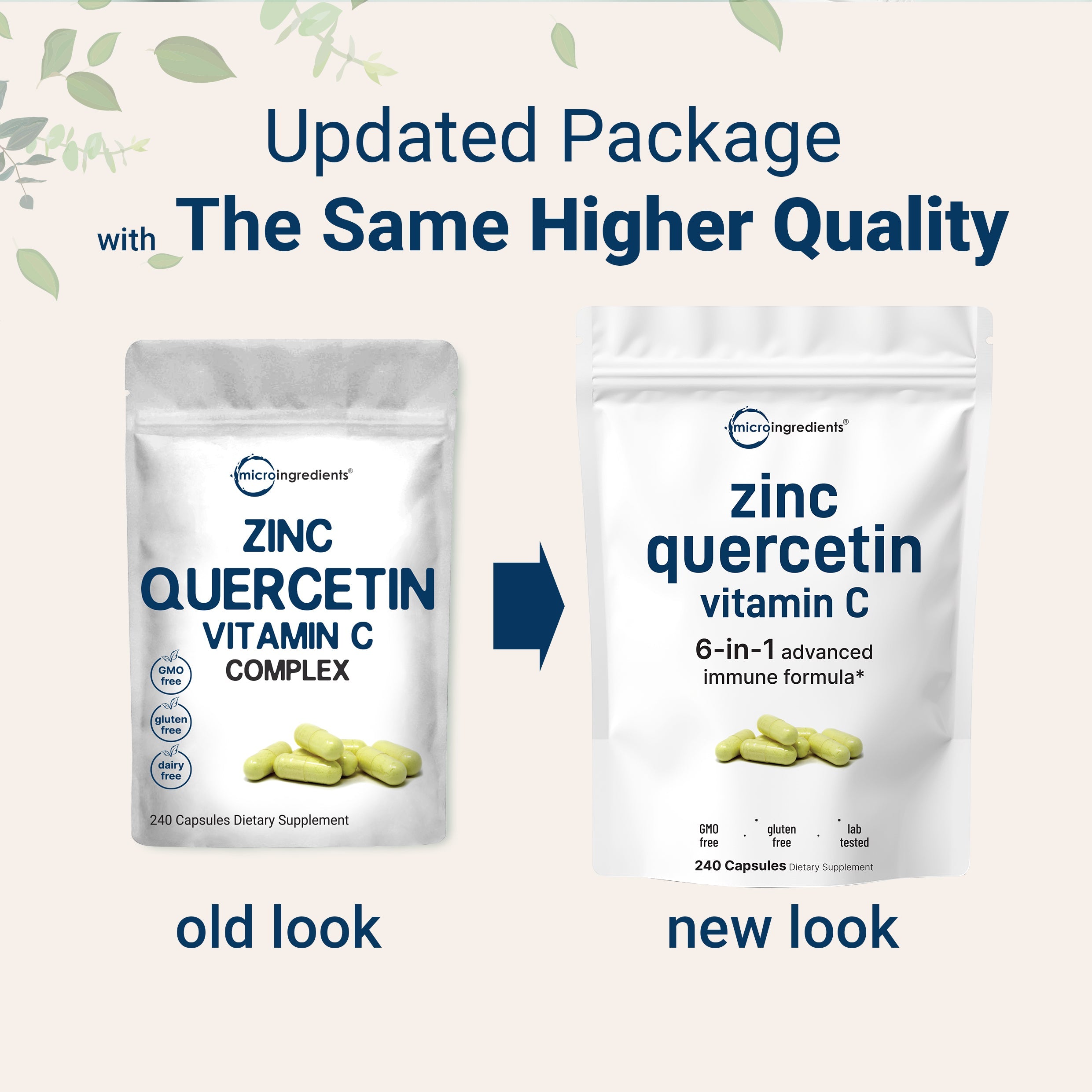 Micro Ingredients Quercetin with Vitamin C and Zinc
