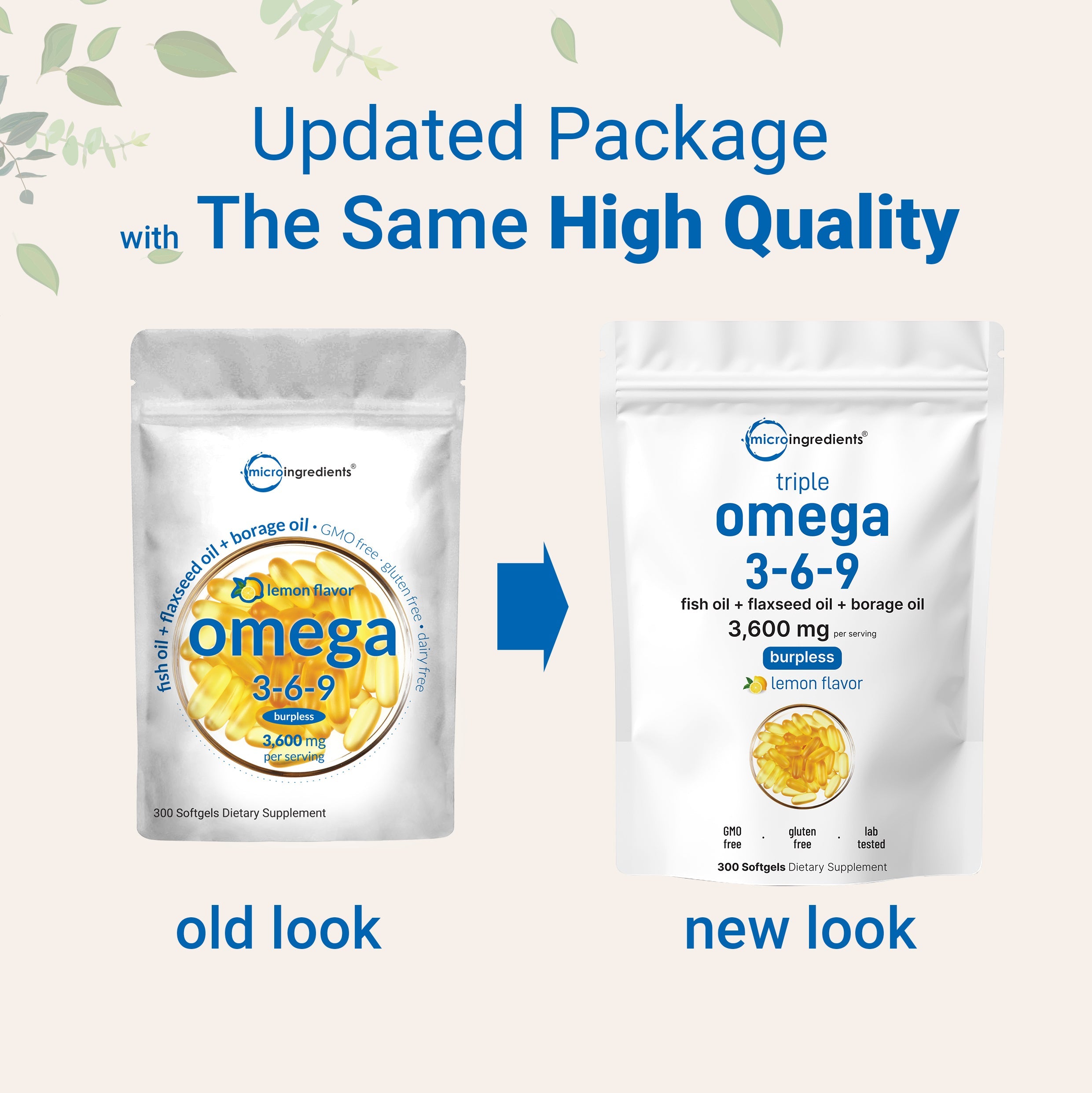 Micro Ingredients Ultra Omega 3-6-9 Softgels