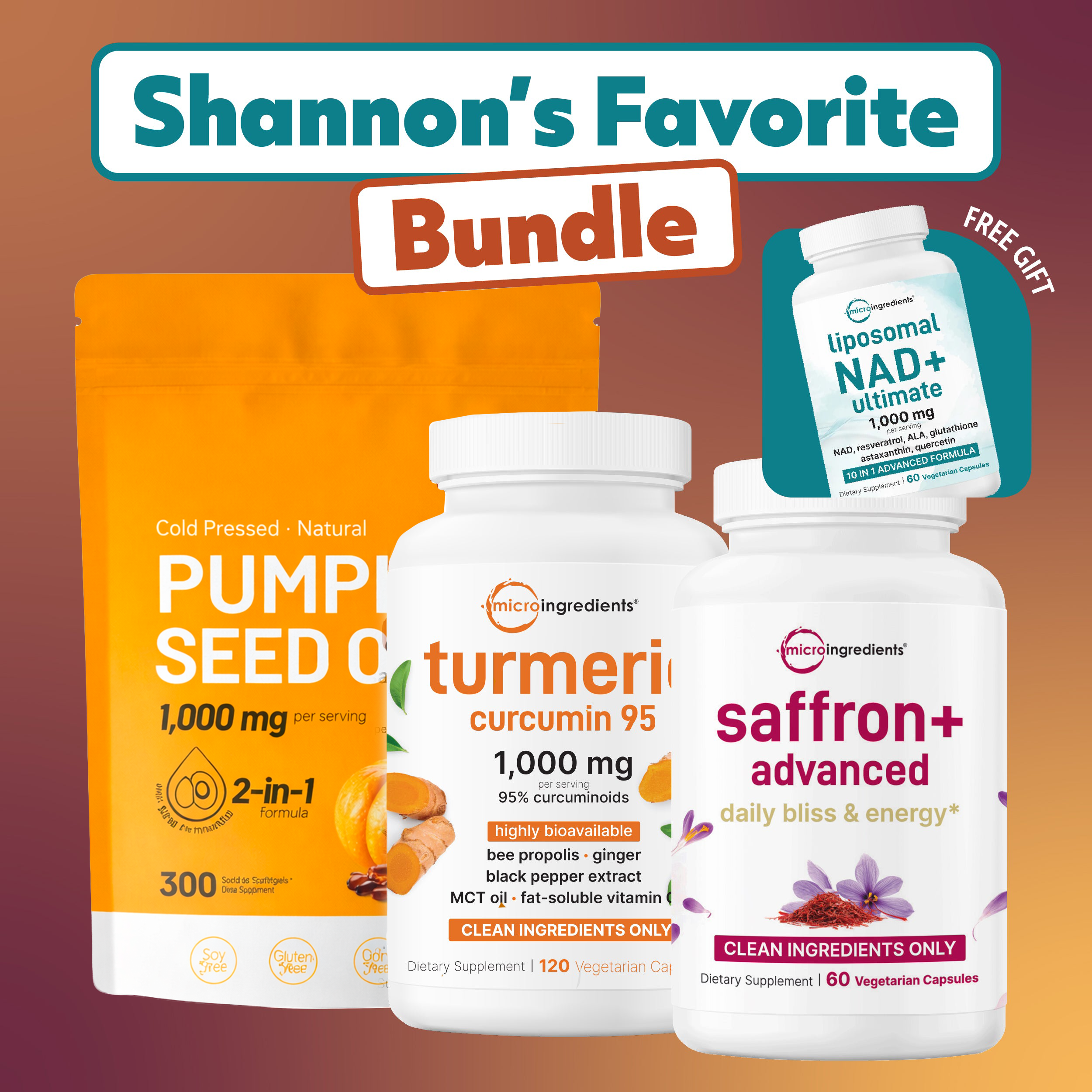 Micro Ingredients Shannon's Favorite Bundle