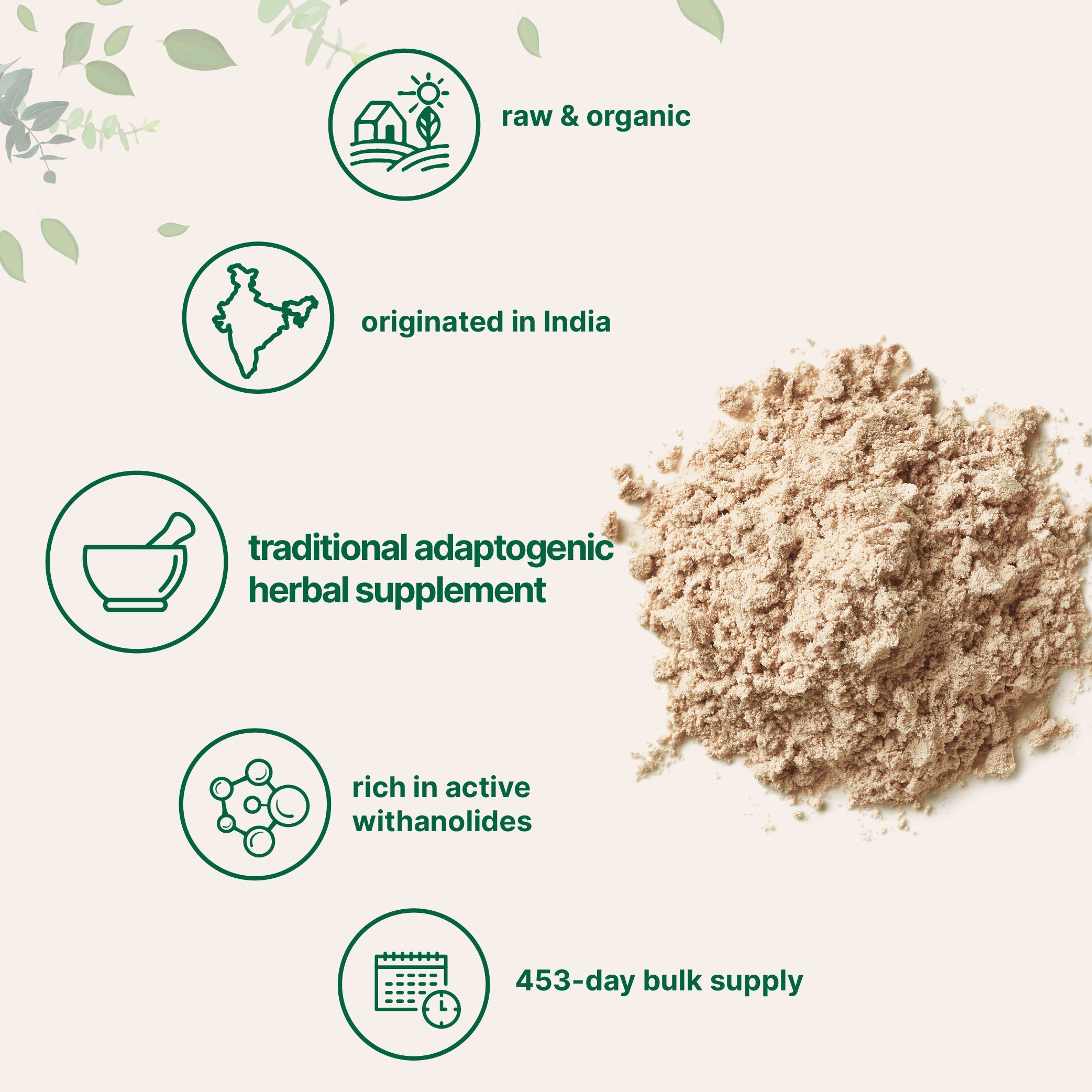 Micro Ingredients Organic Ashwagandha Root Powder