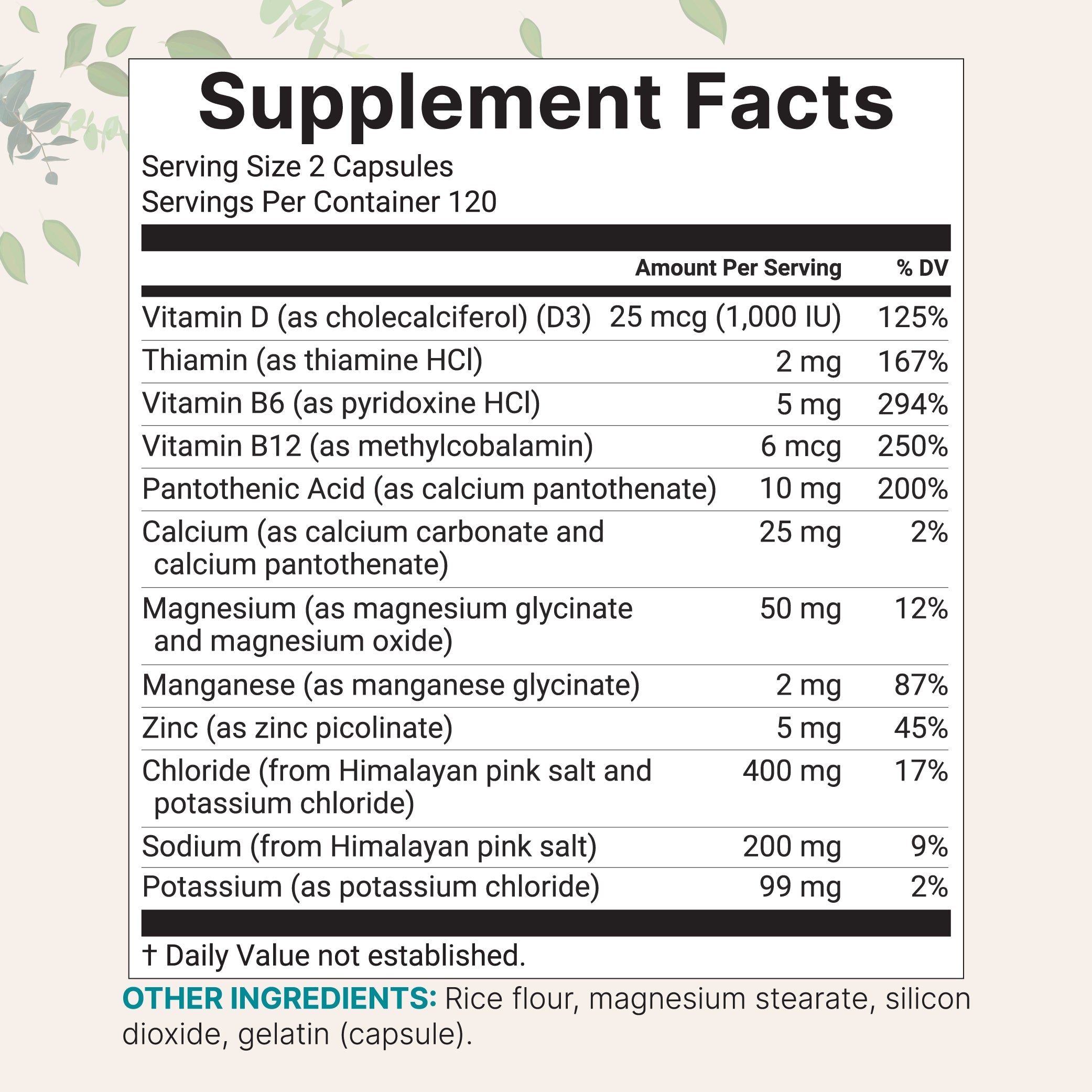 Micro Ingredients Advanced Electrolyte Complex with Multivitamins, 240 Capsules