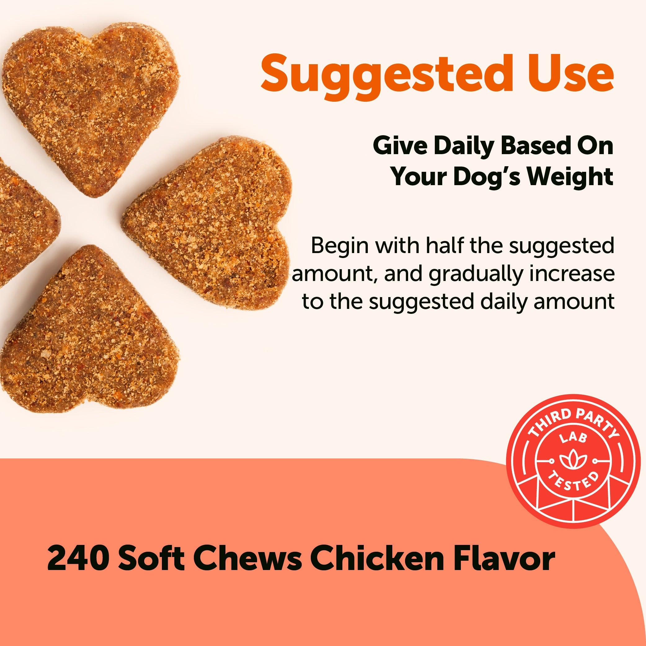 Micro Ingredients Dog Multivitamin 25-in-1 Chicken Flavor, 240 Soft Chews