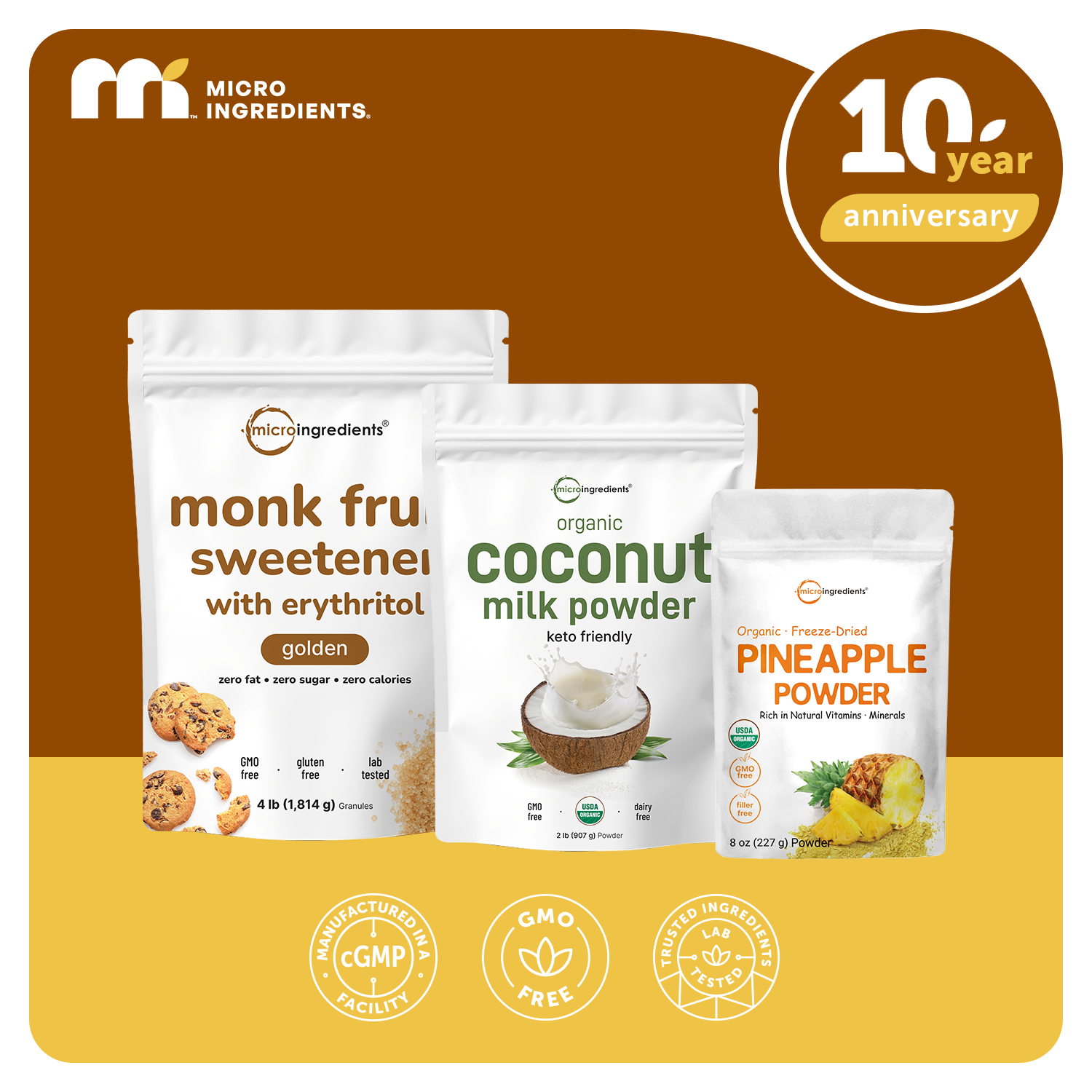 Micro Ingredients Pineapple Coconut Smoothie Bundle