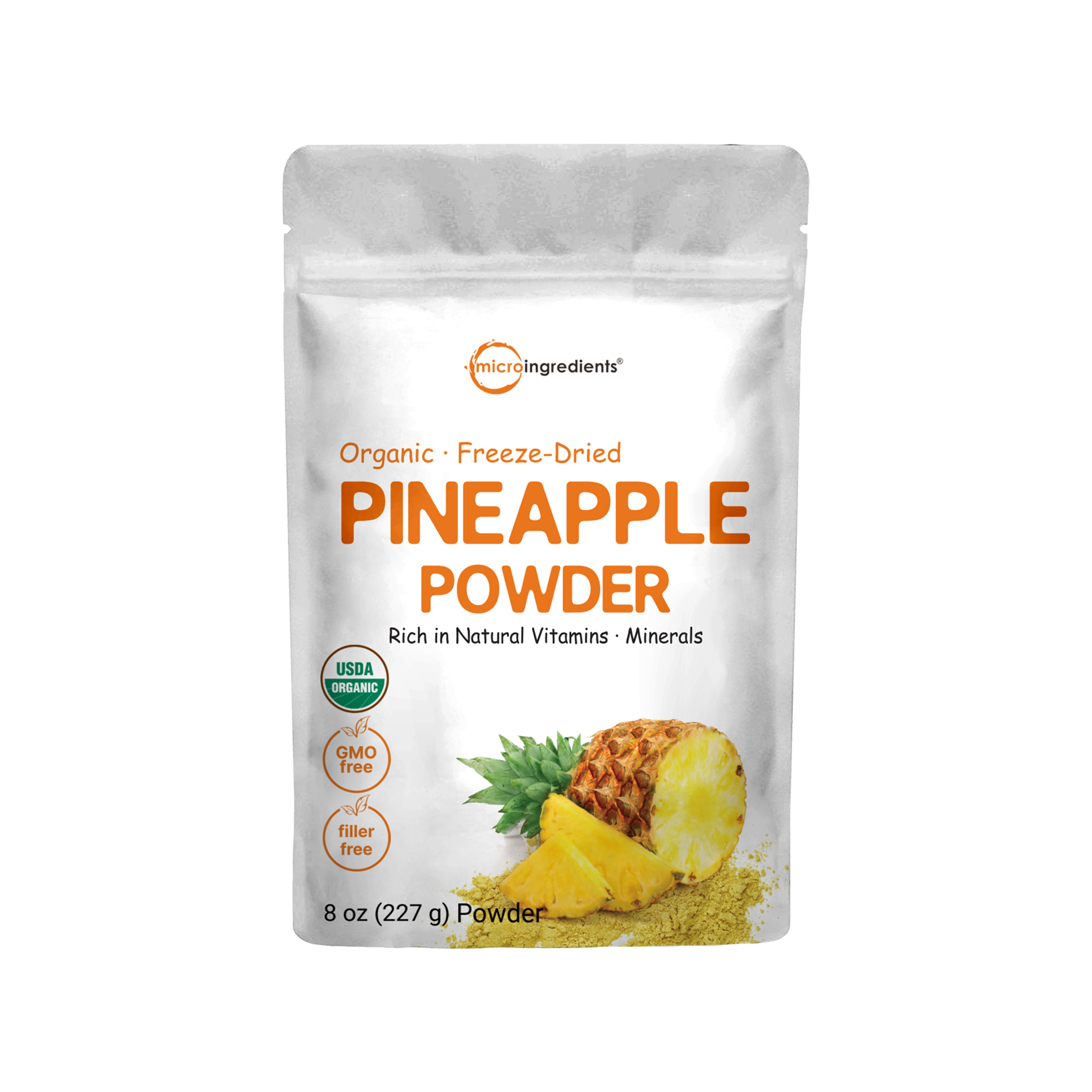 Micro Ingredients Organic Pineapple Powder-Rich in Vitamins
