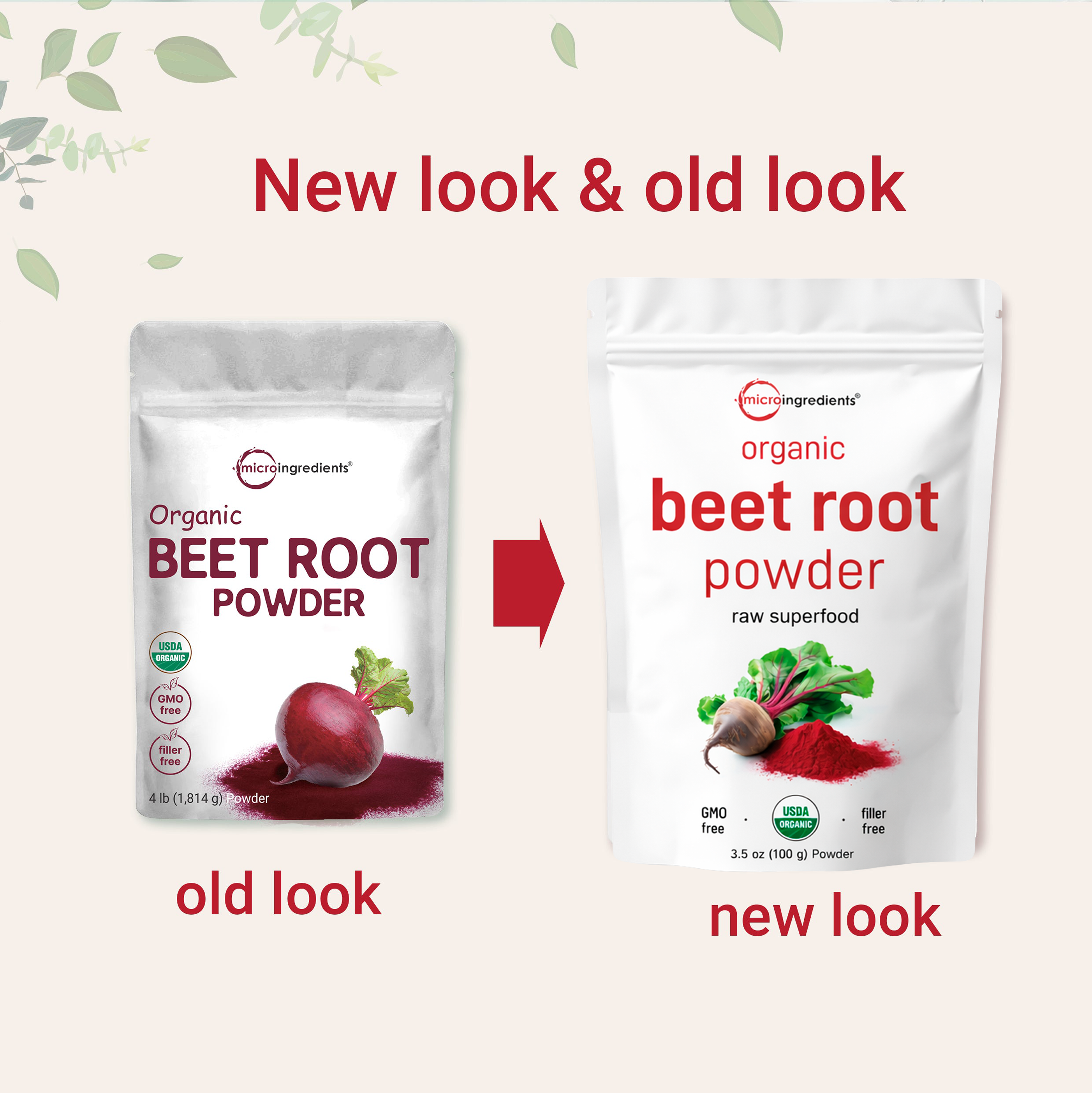 Micro Ingredients Organic Beet Root Powder-4lb