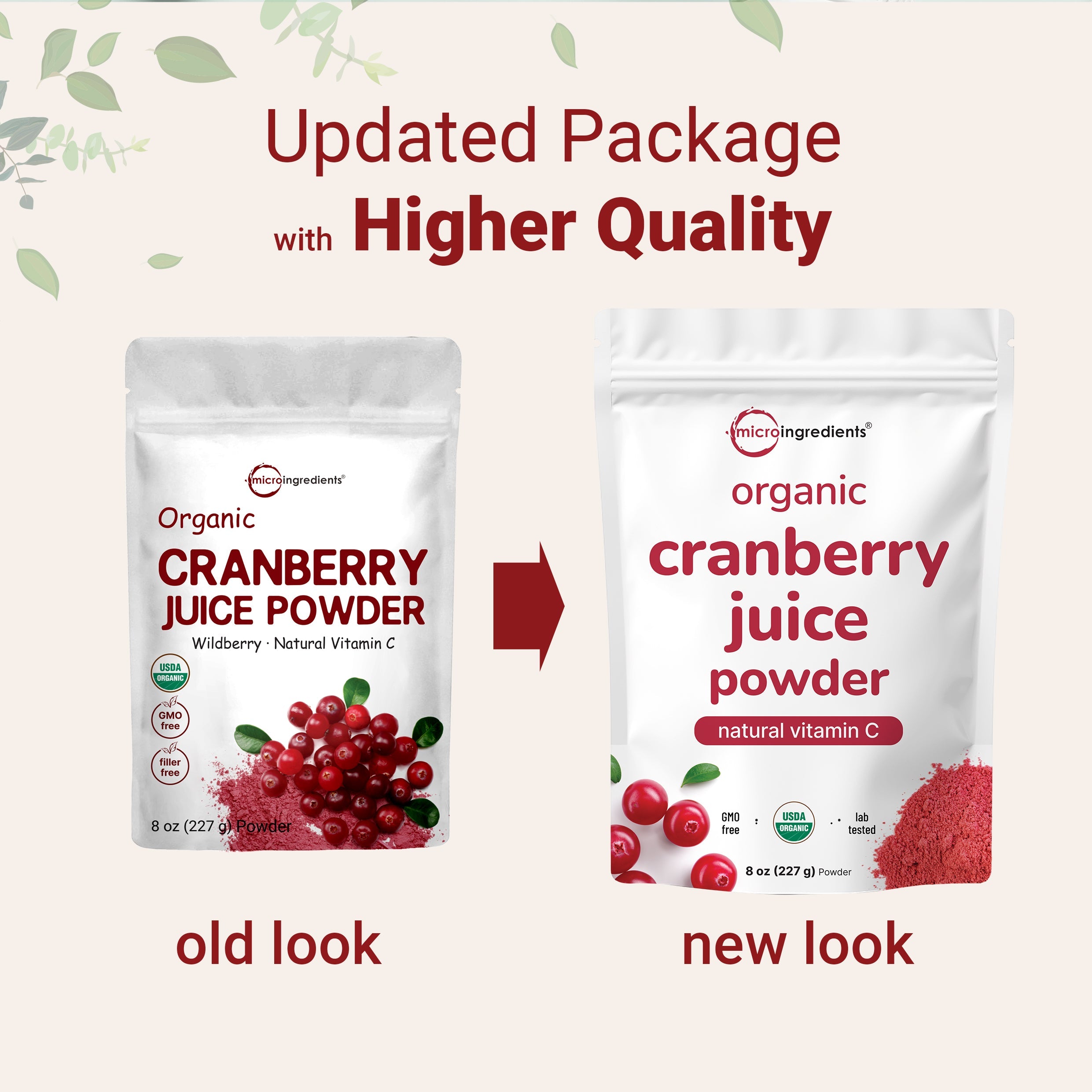 Micro Ingredients Organic Cranberry Juice Powder