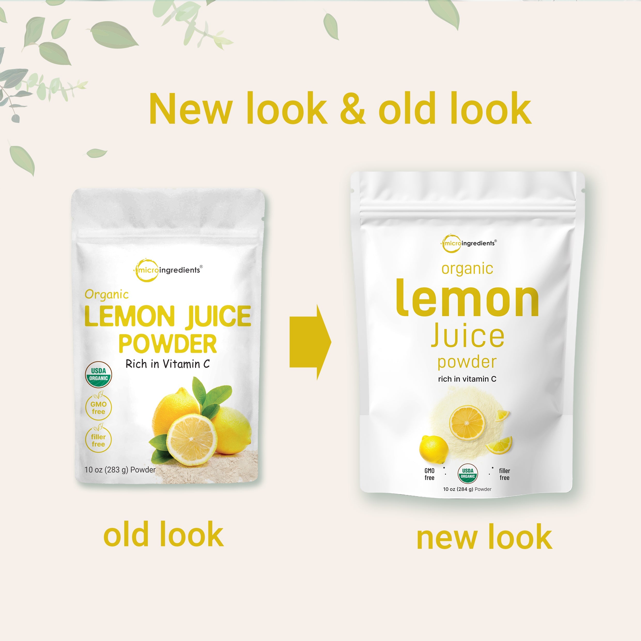 Micro Ingredients Organic Lemon Juice Powder