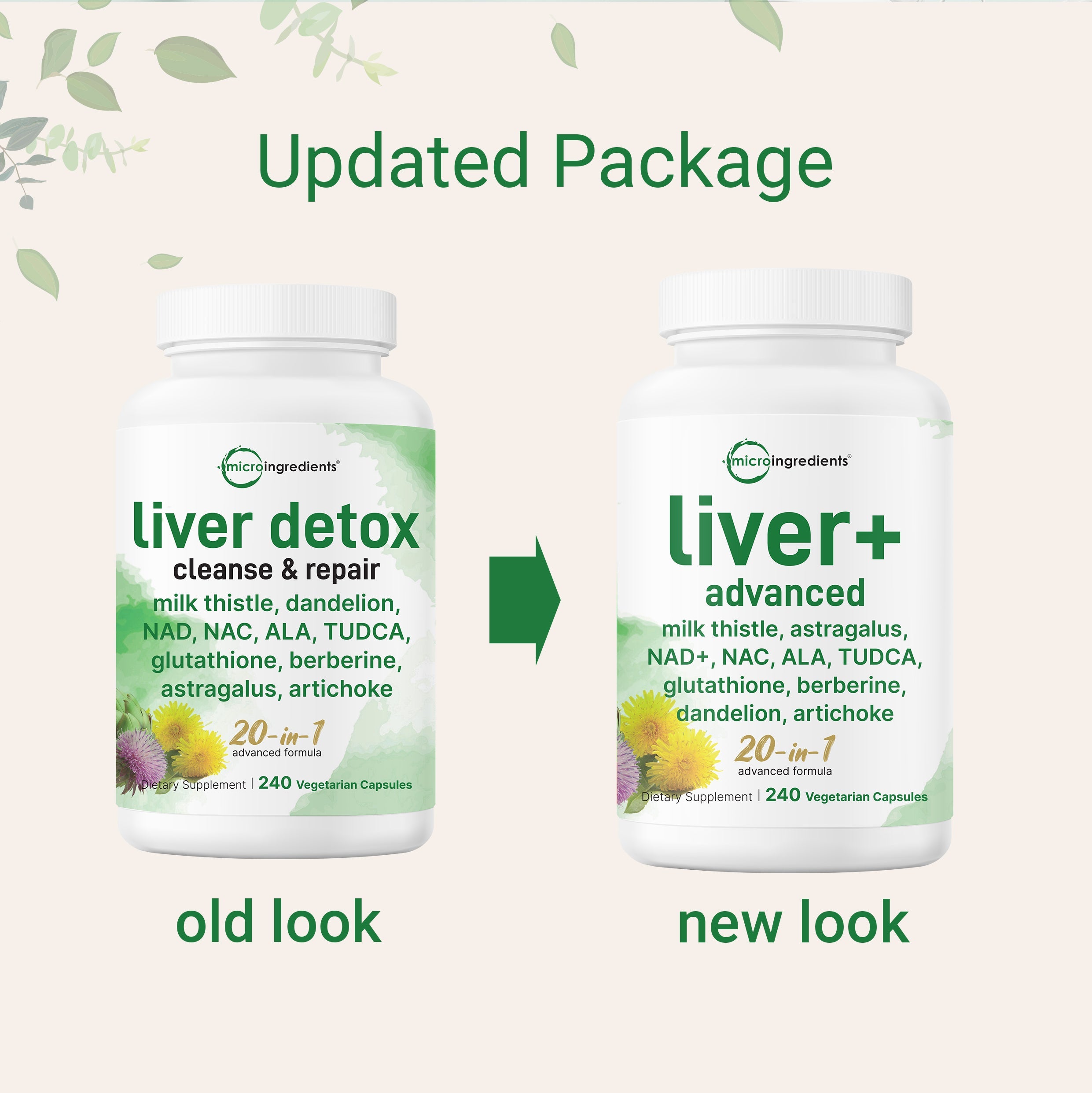 Liver Advanced+, 480 Veggie Capsules, 20-in-1 Advanced Complex