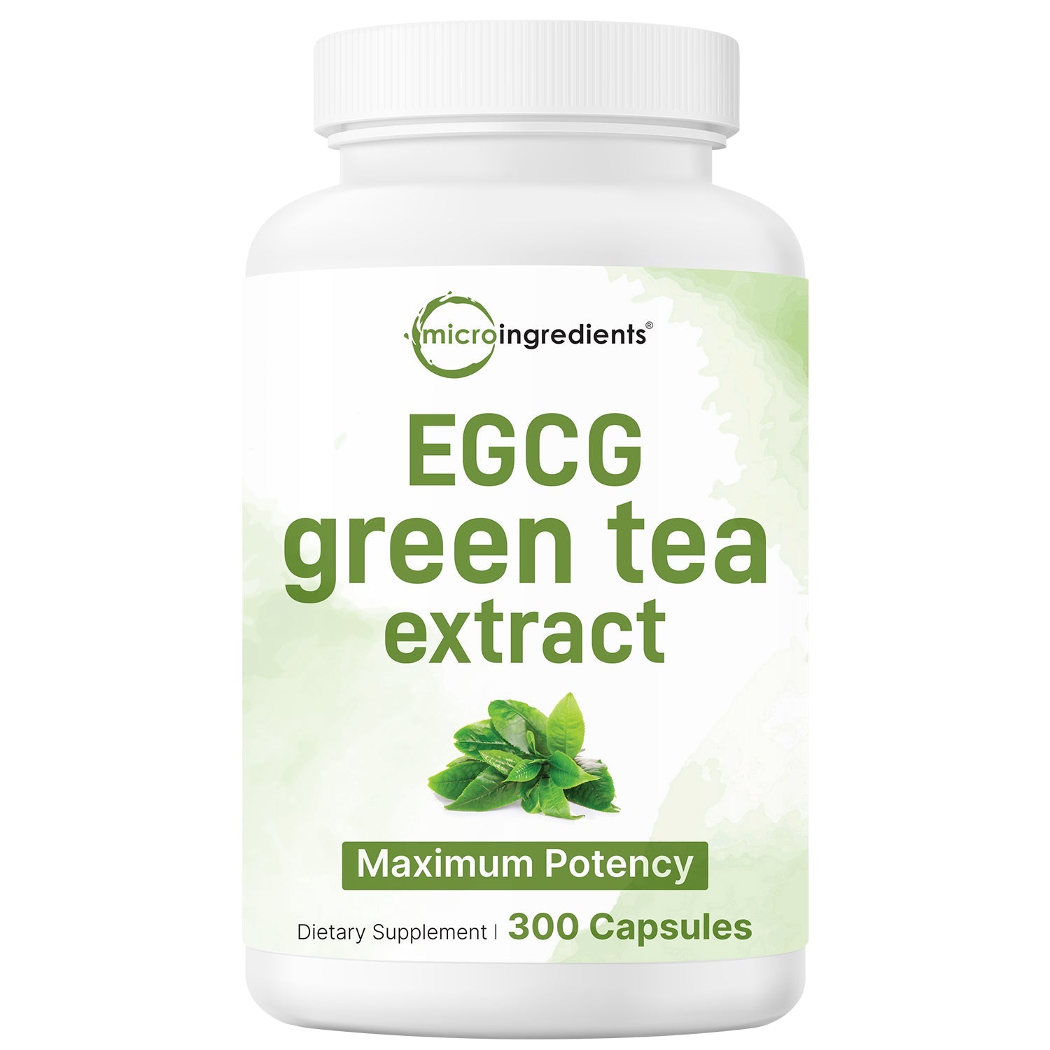 Micro Ingredients Extra Strength Green Tea Extract 9,000mg, 300 Capsules